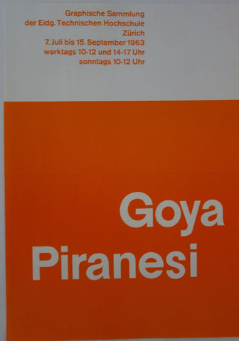 Link to  Goya PiranesiGerman, 1963  Product