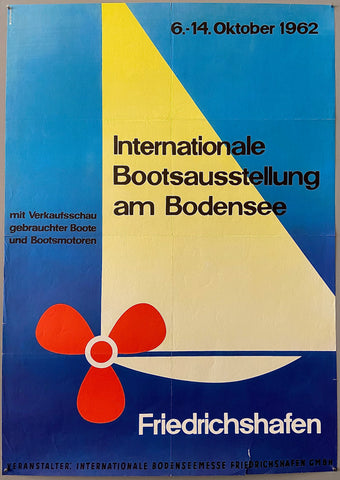 Link to  Internationale Bootsausstellung am Bodensee PosterGermany, 1962  Product