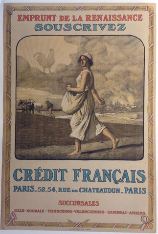 Link to  Emprunt de la Renaissance -- Souscrivez Credit FrancaisFrance, 1919  Product