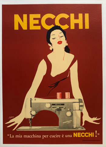 Link to Necchi - "La mia macchina per cucire e una Necchi!" ✓Italy, C. 1950 Product
