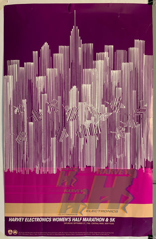 Link to Harvey Electronics Women's Half Marathon & 5K PosterU.S.A., 1986 Product