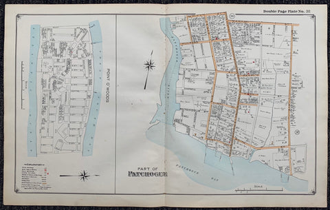 Link to Long Island Index Map No.2 - Plate 31 Patchogue Point O'WoodsLong Island, C. 1915 Product
