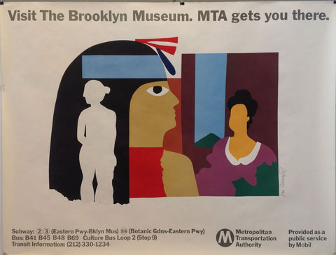 Link to  MTA Brooklyn Museum, Artist - Chermayeff & GeismarNew York, 1977  Product