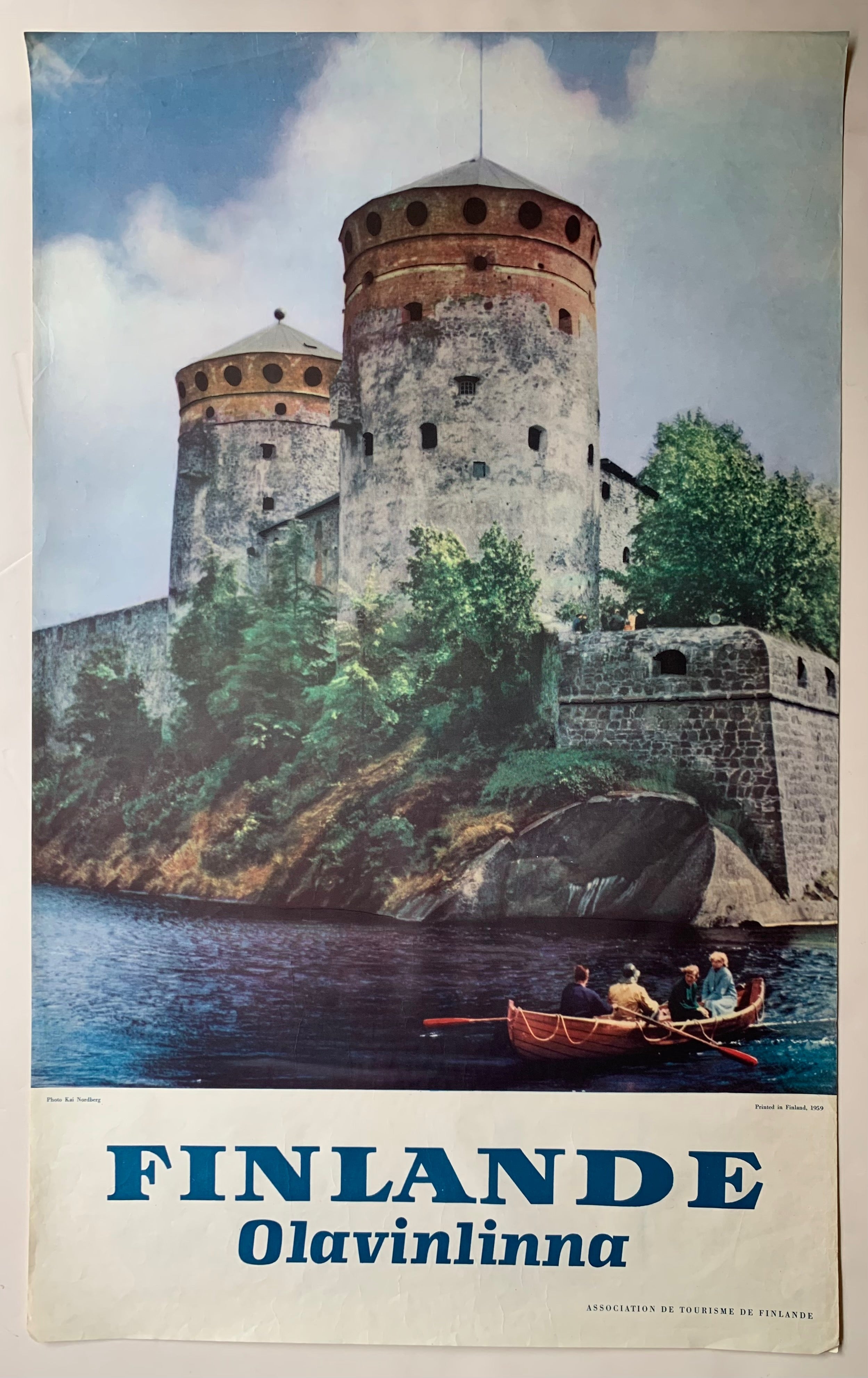 Finlande Olavinlinna Poster