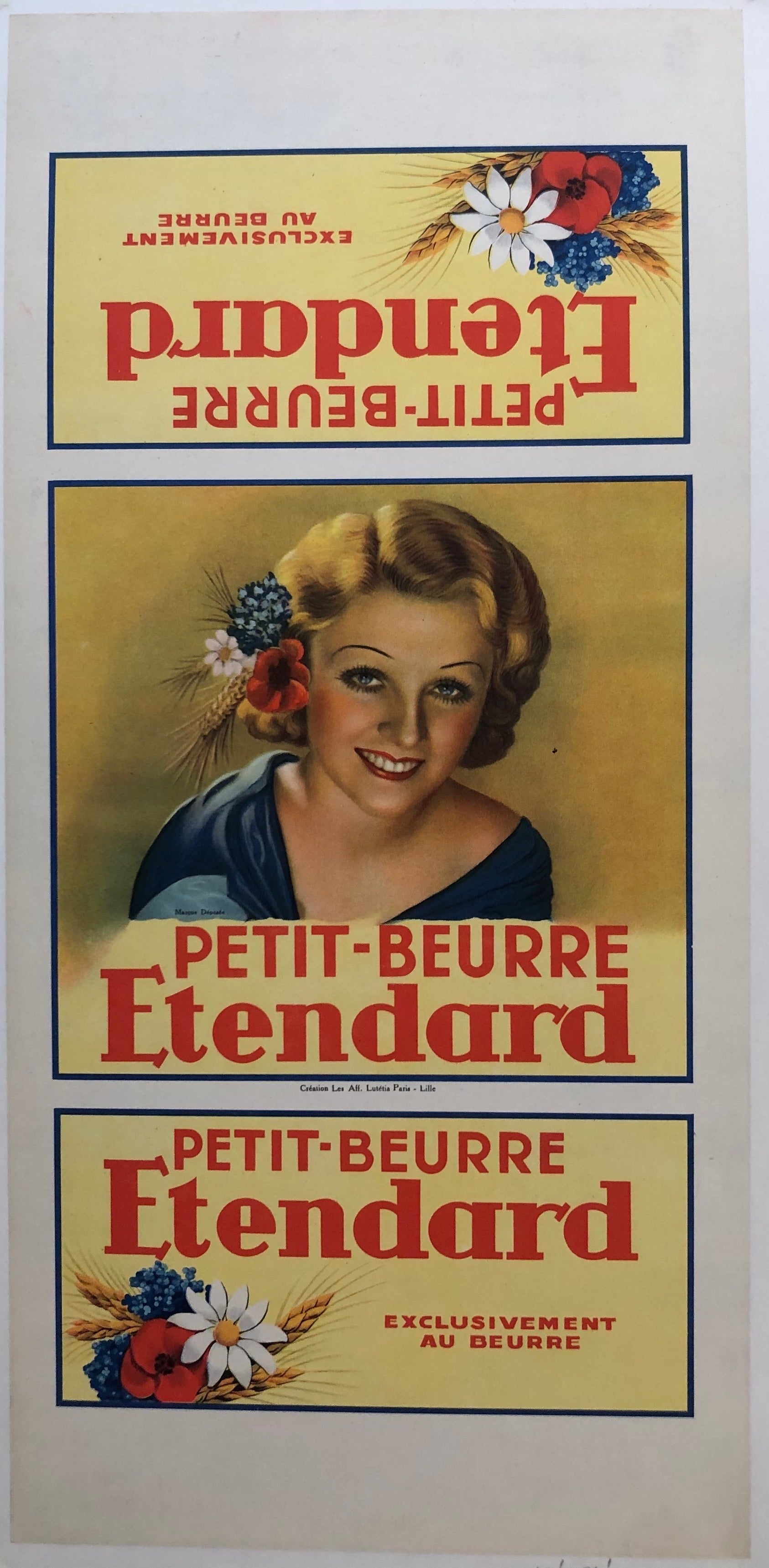 Petit-Beurre Étendard Print ✓