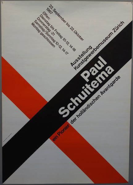 ポールシュイテマ Paul Schuitema アムステルダム美術館 ポスター Paul Schuitema – Poster Museum