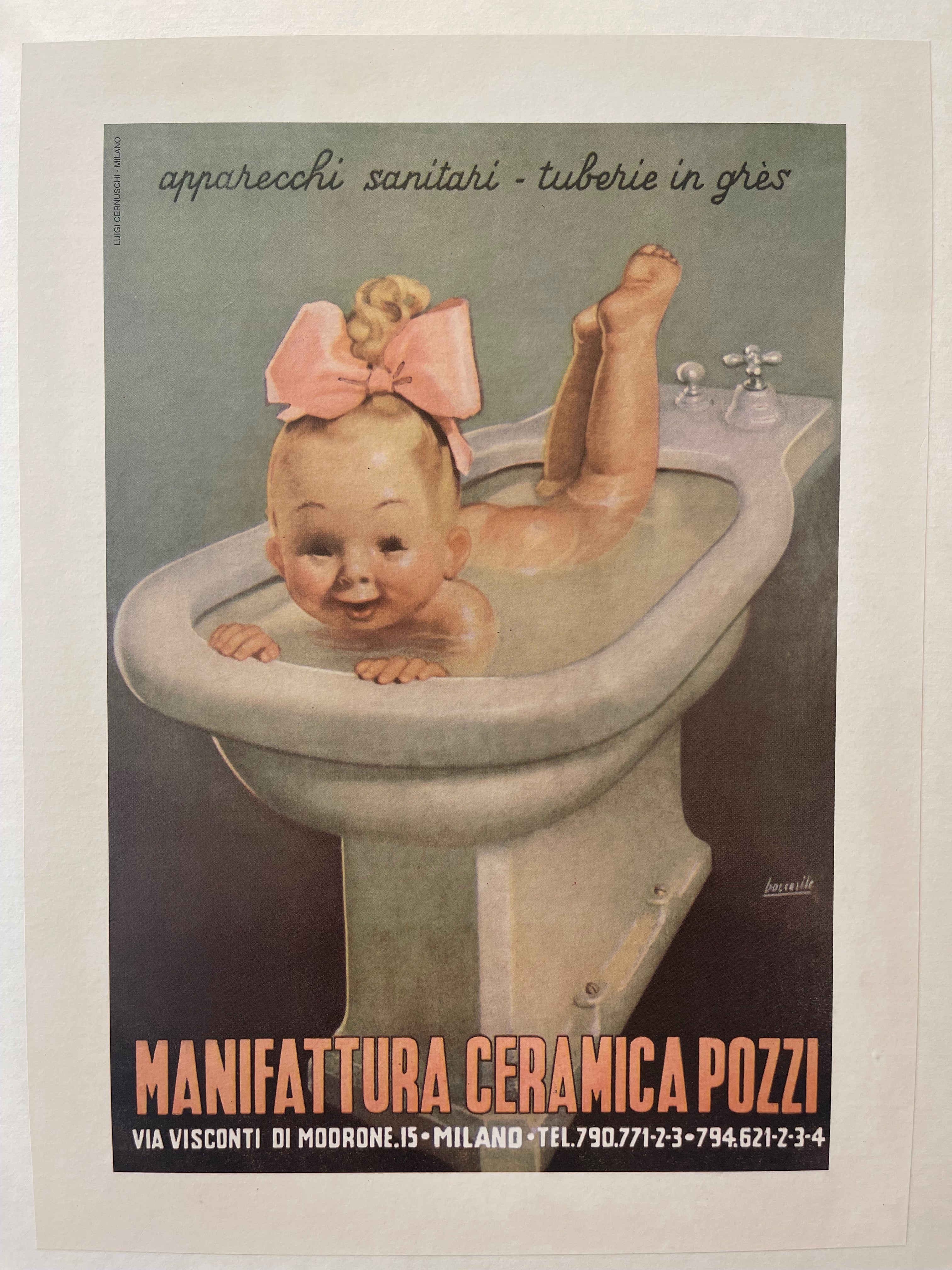 Manifattura Cermaica Pozzi Poster