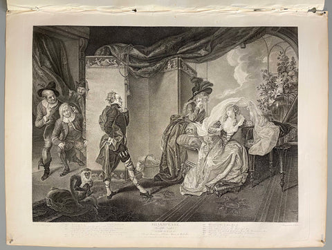 Link to  Shakespeare's Twelfth Night; Act III, Scene IV1794  Product