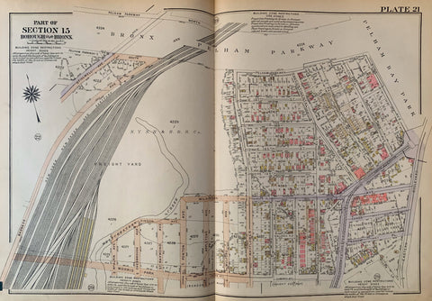 Link to Atlas of the City of New York Borough of the Bronx (Volume 3)New York City, 1927 Product