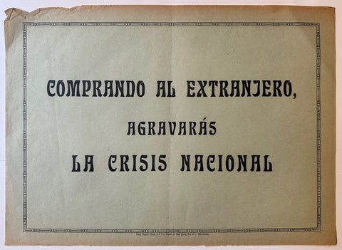 Link to  Spanish Civil War Era Poster #6Spain, 1934  Product