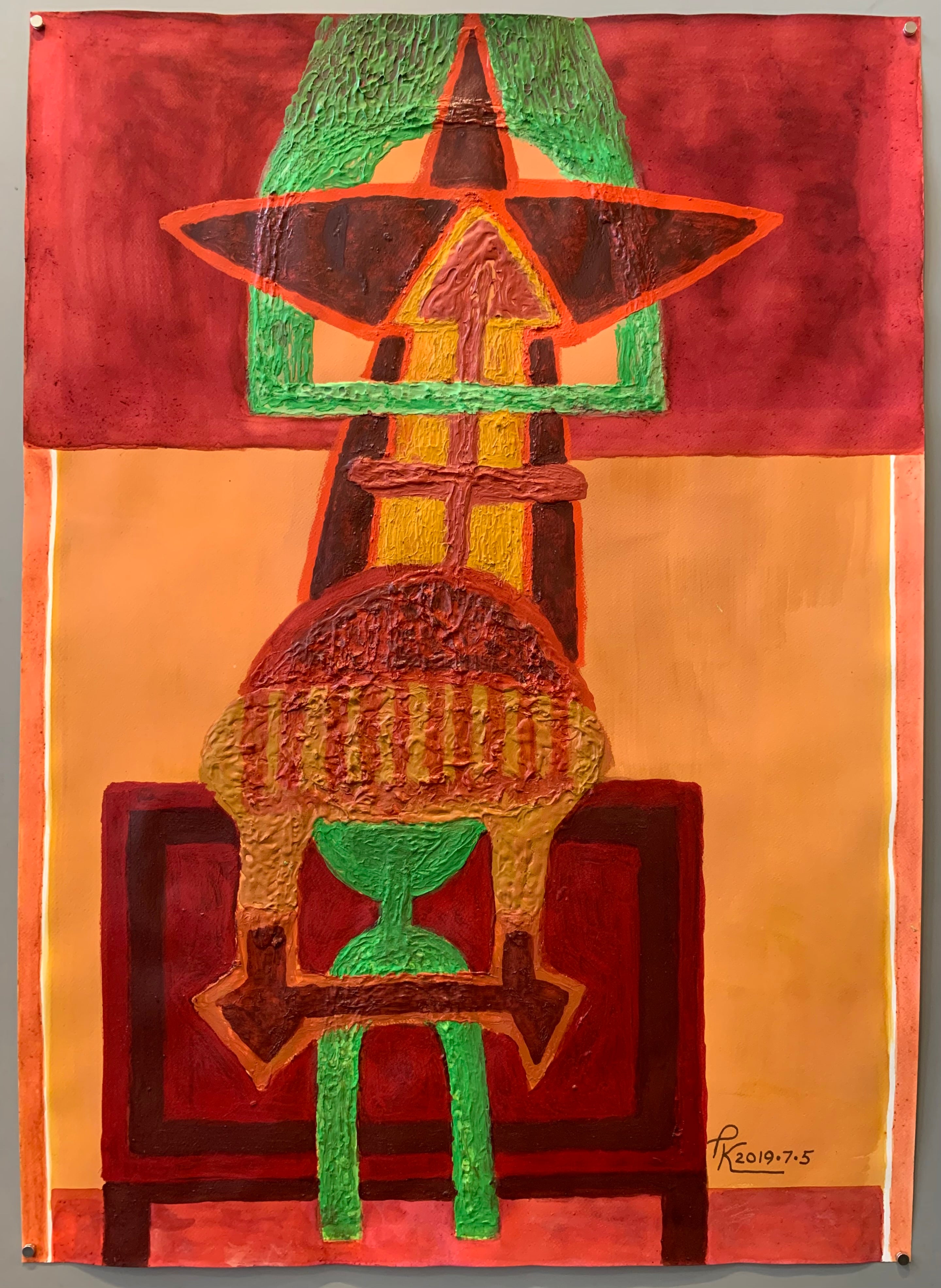 Paul Kohn Untitled Painting #168