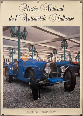Link to  Musée National de l'Automobile Mulhouse PosterFrance, c. 1980  Product