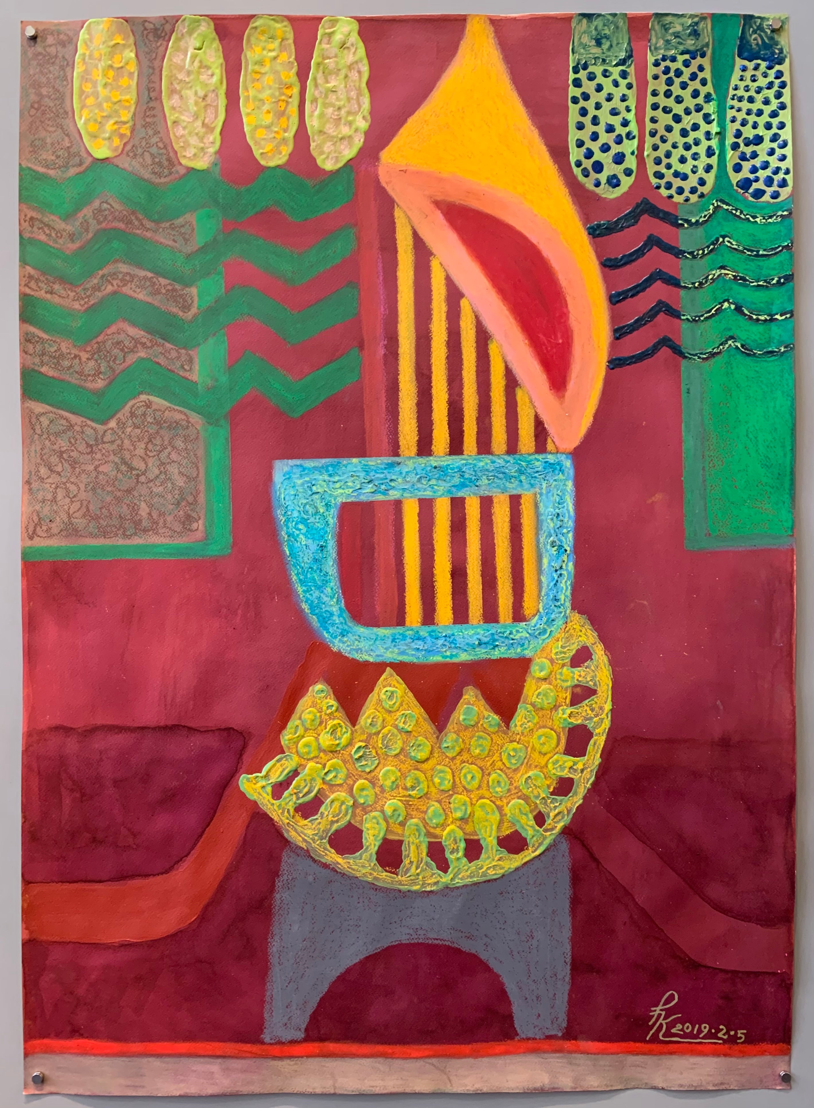 Paul Kohn Untitled Painting #166