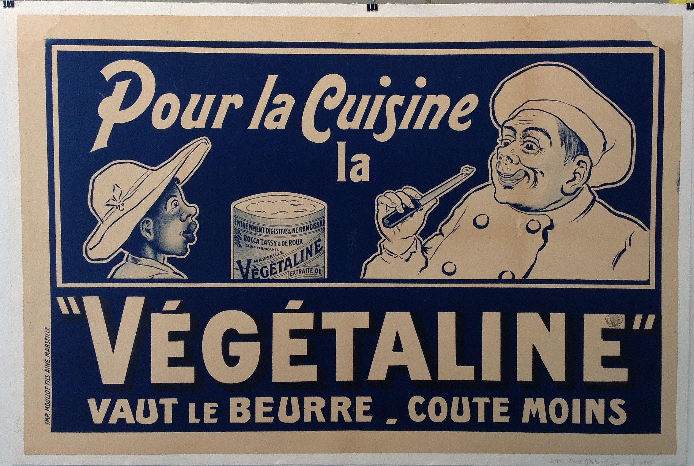 Pour la Cuisine la Vegetaline – Poster Museum