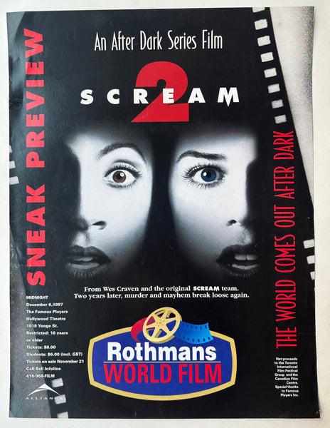 Scream 2 Poster – Poster Museum