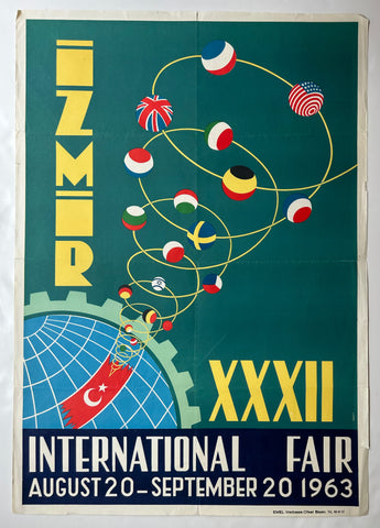Link to  International Fair 1963 PosterTürkiye, 1963  Product
