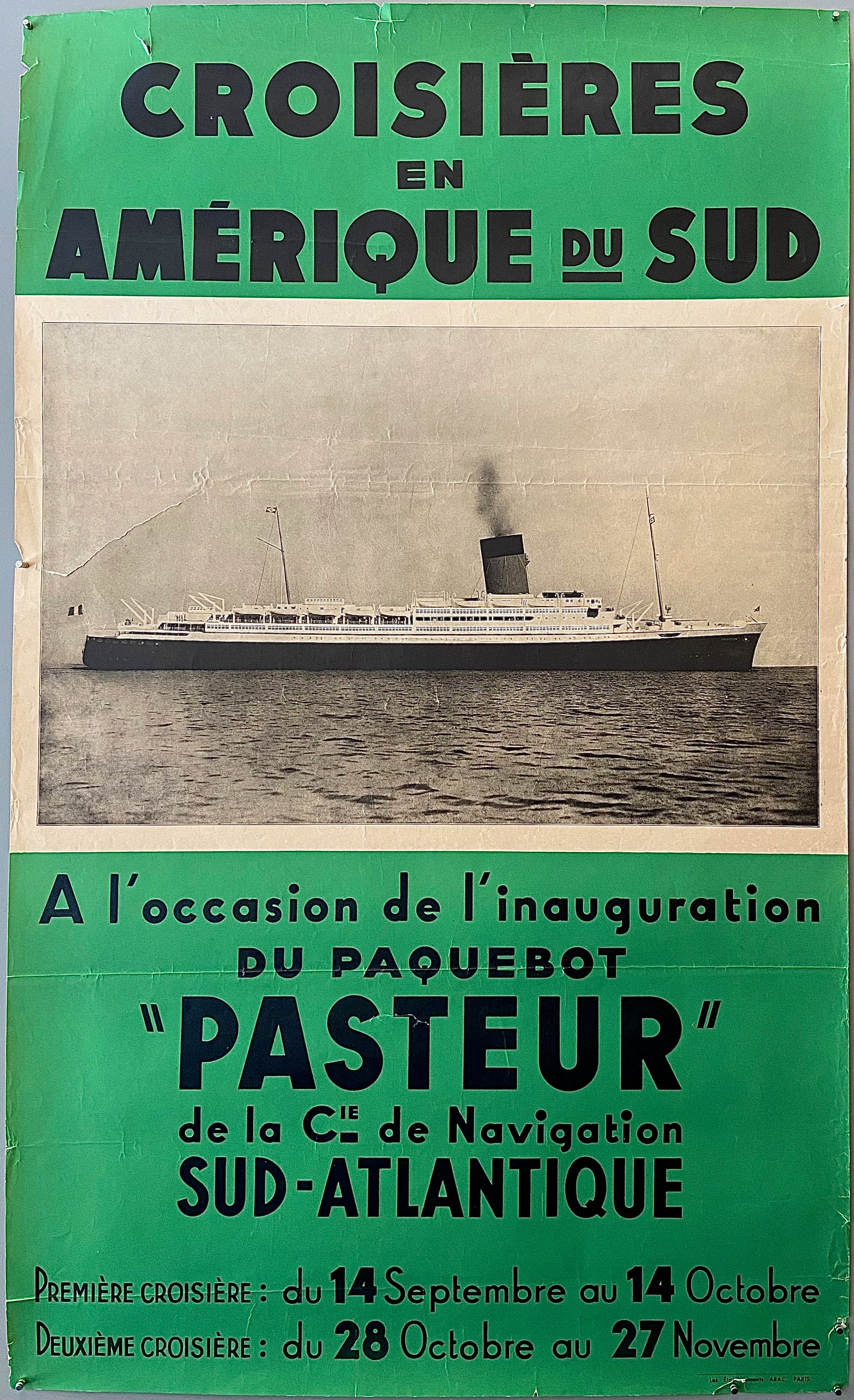 poster of a cruise ship