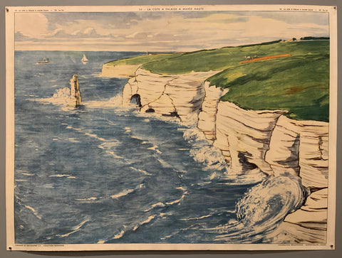 Link to La Cote a Falaise a Marée Haute & Le Lac (Double-sided)circa 1950 Product
