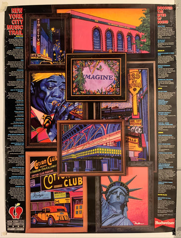 Link to Grammy Awards New York City Music Trail 1992 PosterU.S.A., 1992 Product