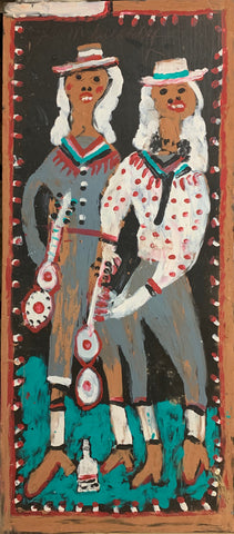 Link to Guitar Players #27, Jimmie Lee Sudduth PaintingU.S.A, c. 1995 Product