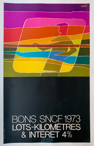 Link to  Bons SNCF 1973 PosterFrance. 1973  Product