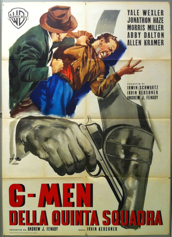 Link to  G-Men Della Quinta Squadra Film PosterItaly, 1958  Product