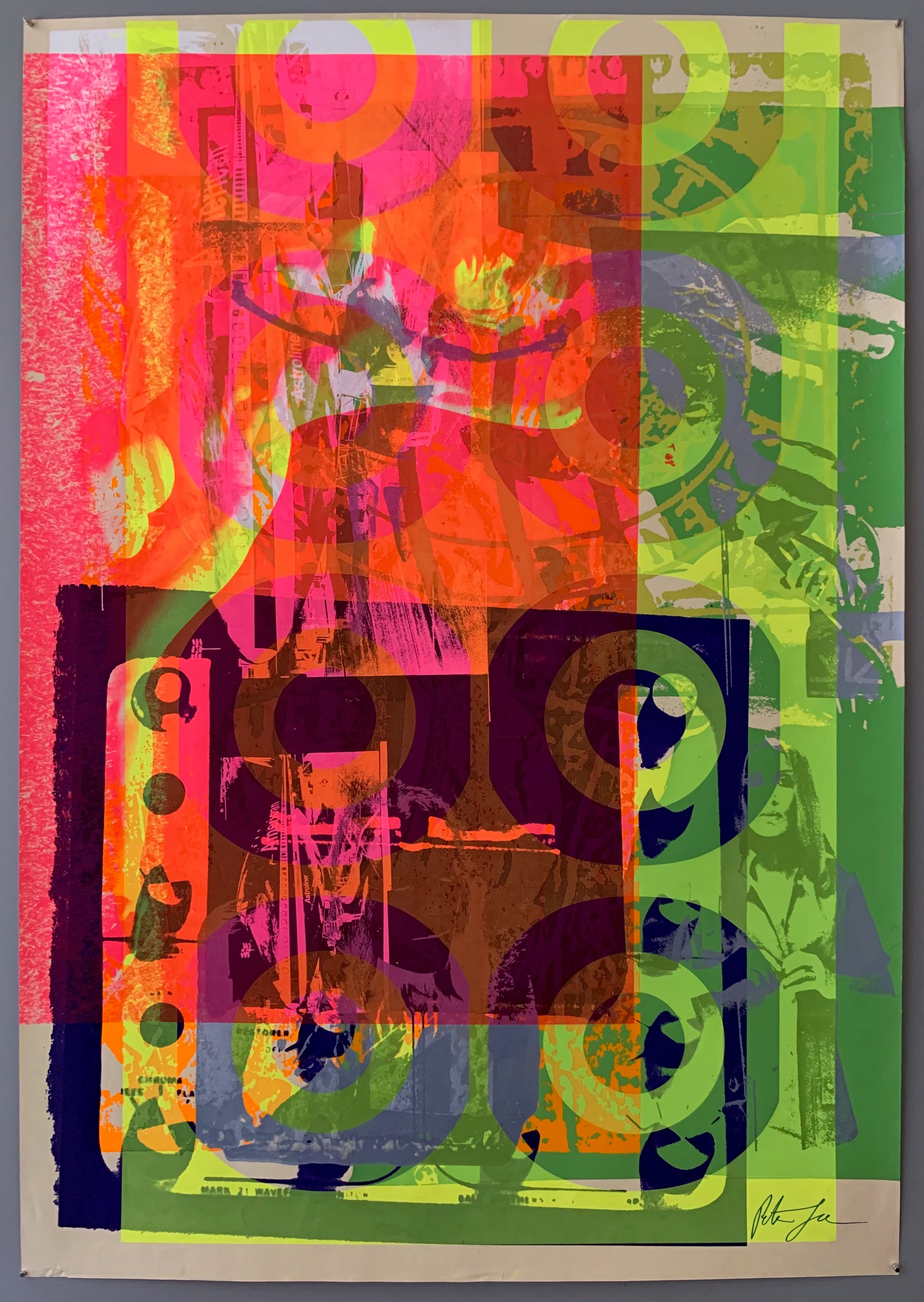 Betsey Johnson Peter Gee Fashion Collage Print #34