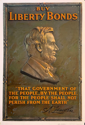 Link to  Buy Liberty Bonds - Abraham LincolnUSA, 1917  Product