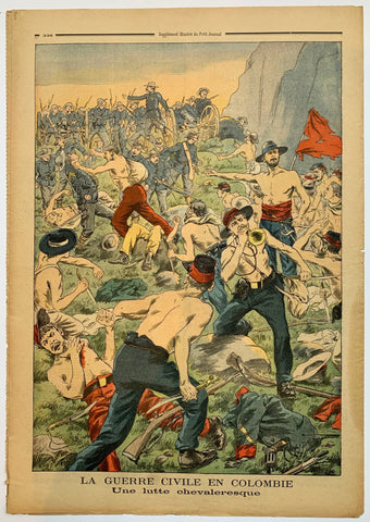 Link to  Le Petit Journal - "La Guerre Civile en Colombie"France, C. 1900  Product