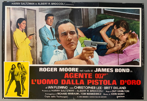 Link to Agente 007: L'Uomo Dalla Pistola D'Oro Film PosterITALY FILM, 1974 Product