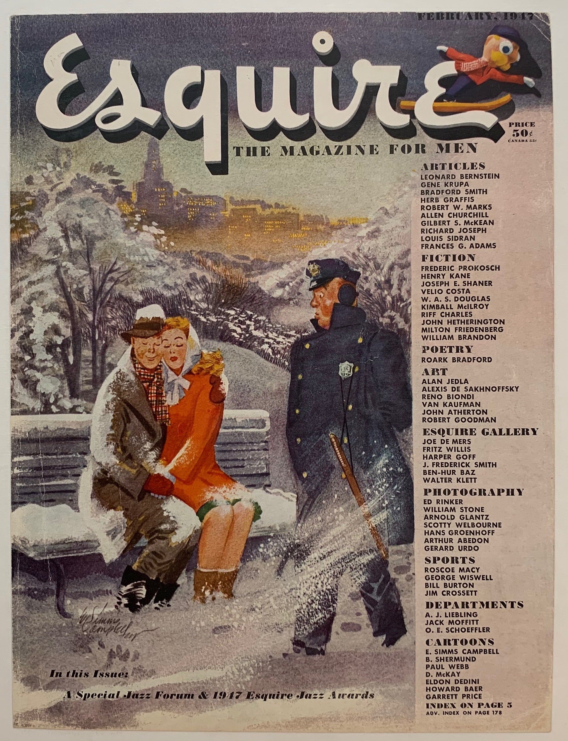 Esquire Print February 1947