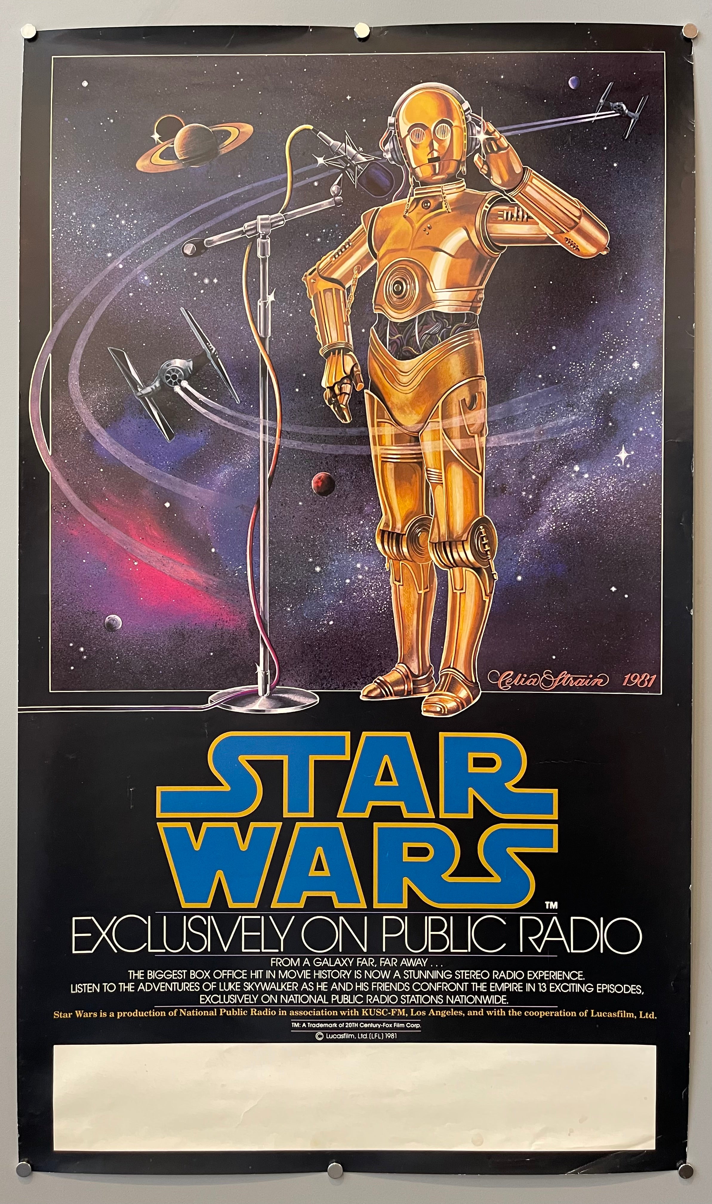 Star Wars Exclusively on Public Radio Poster