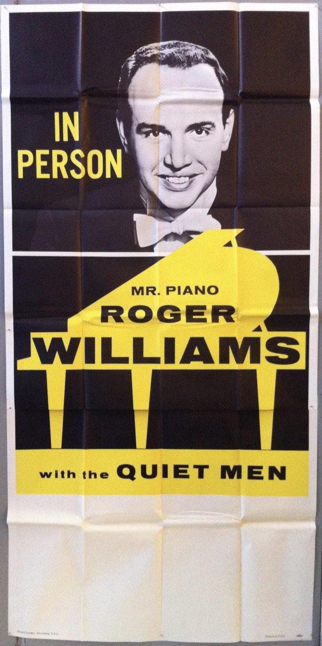 Mr. Piano Roger Williams with the Quiet Men - Poster Museum