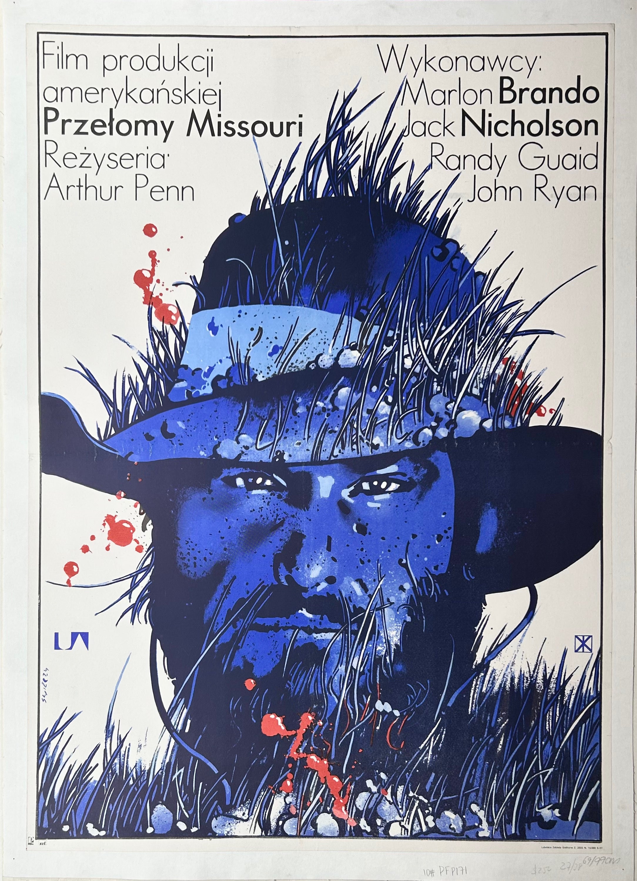 The Missouri Breaks Polish Film Poster
