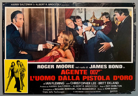 Link to Agente 007: L'Uomo Dalla Pistola D'Oro Film PosterITALY FILM, 1974 Product