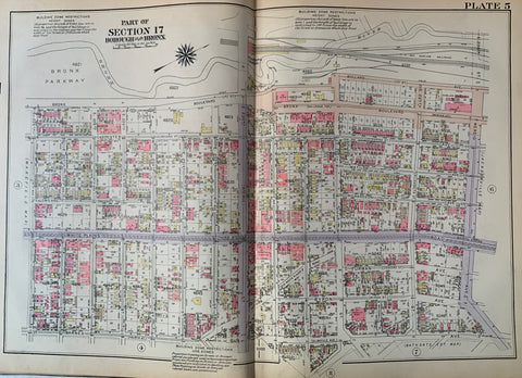 Link to Atlas of the City of New York Borough of the Bronx (Volume 3)New York City, 1927 Product