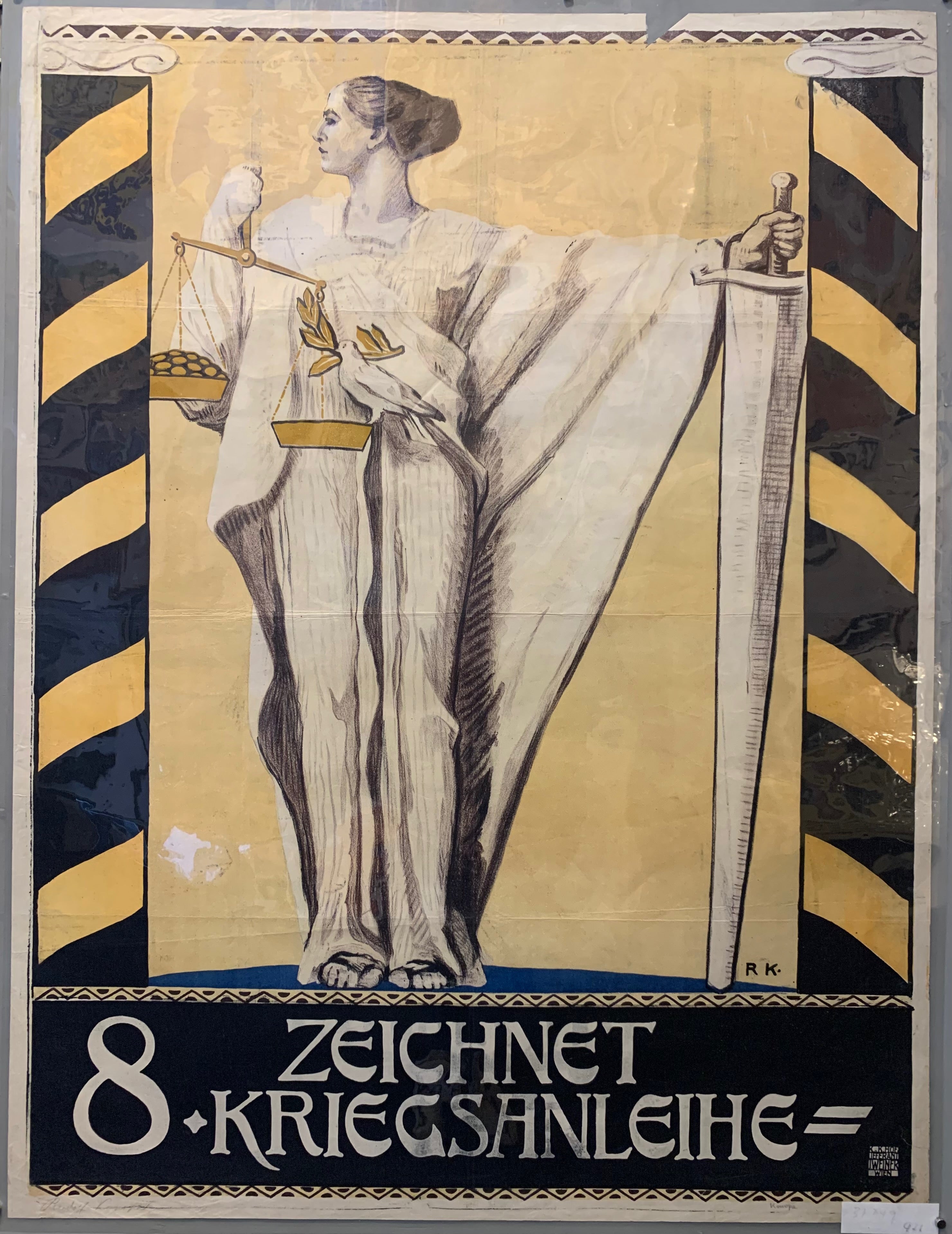 8th German War Bond Poster