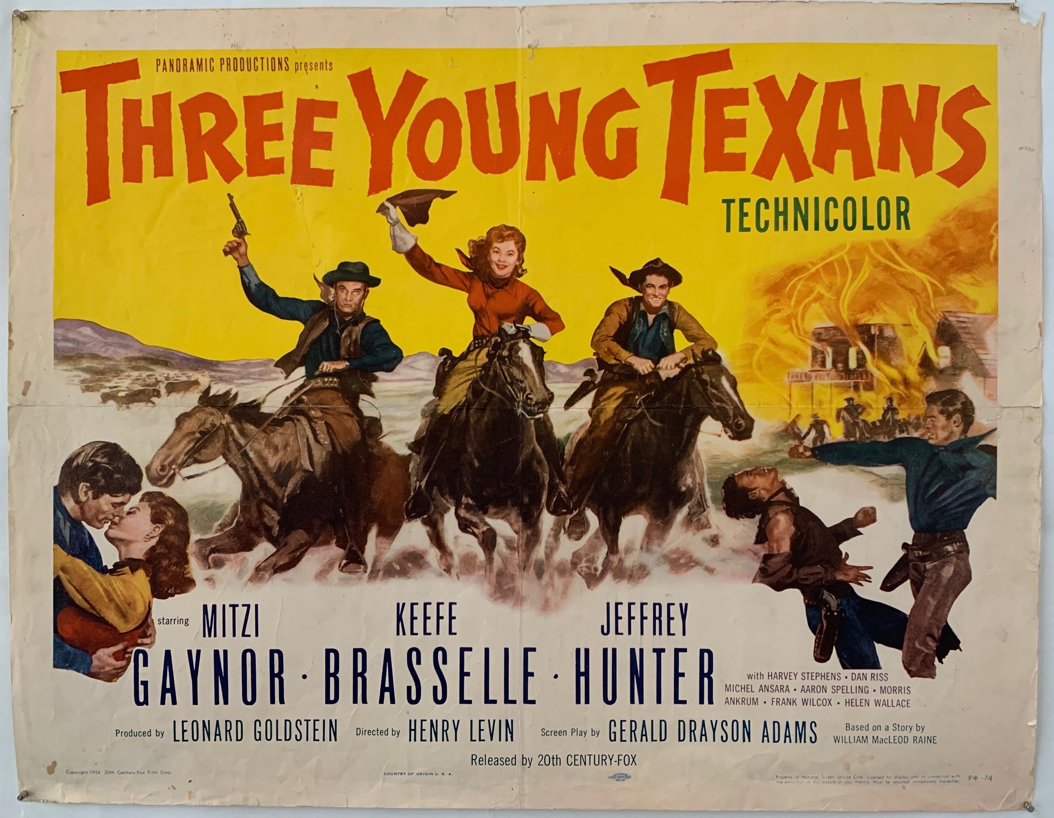 Three Young Texans Poster
