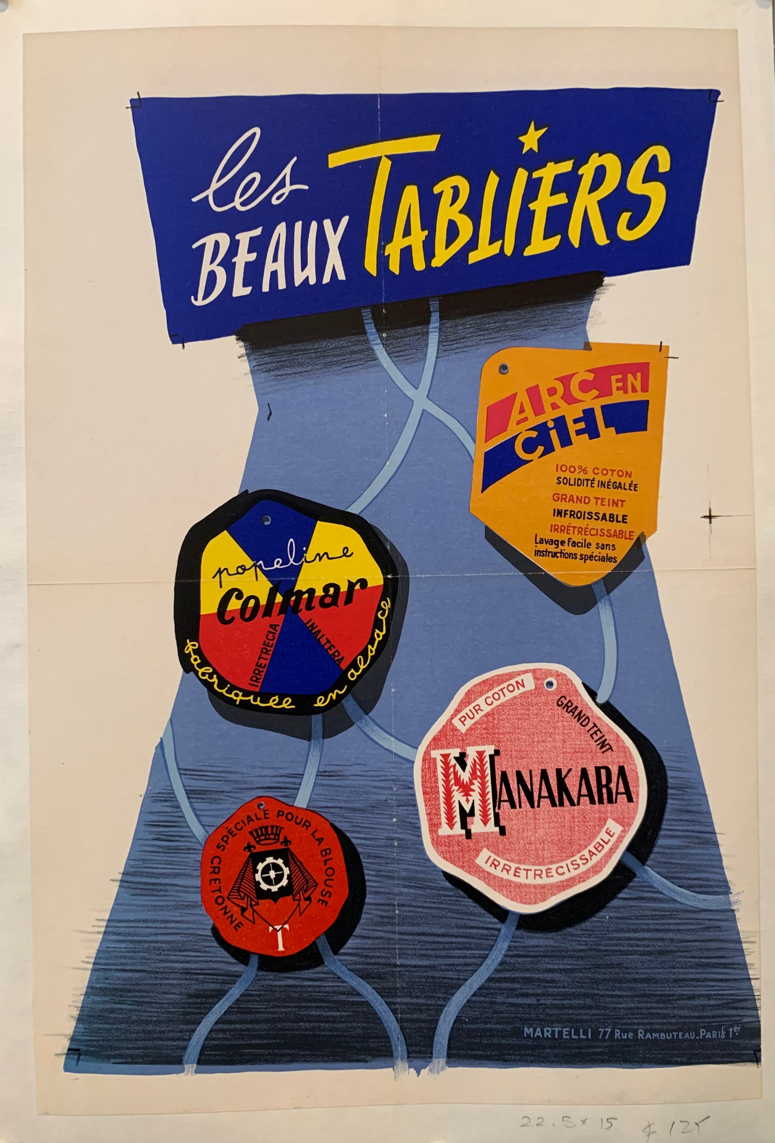 Les Beaux Tabliers Poster