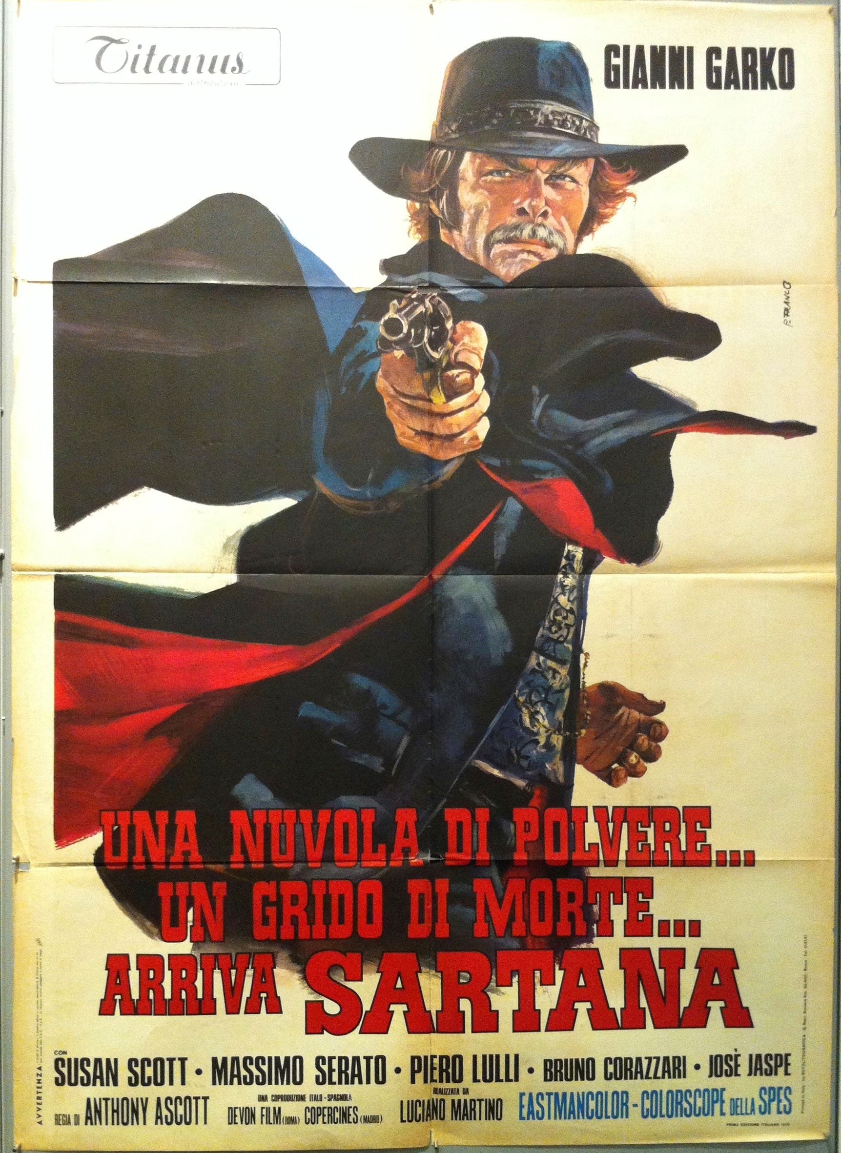 Una Nuvola Di Polvere Un Grido Di Morte... Arriva Sartana