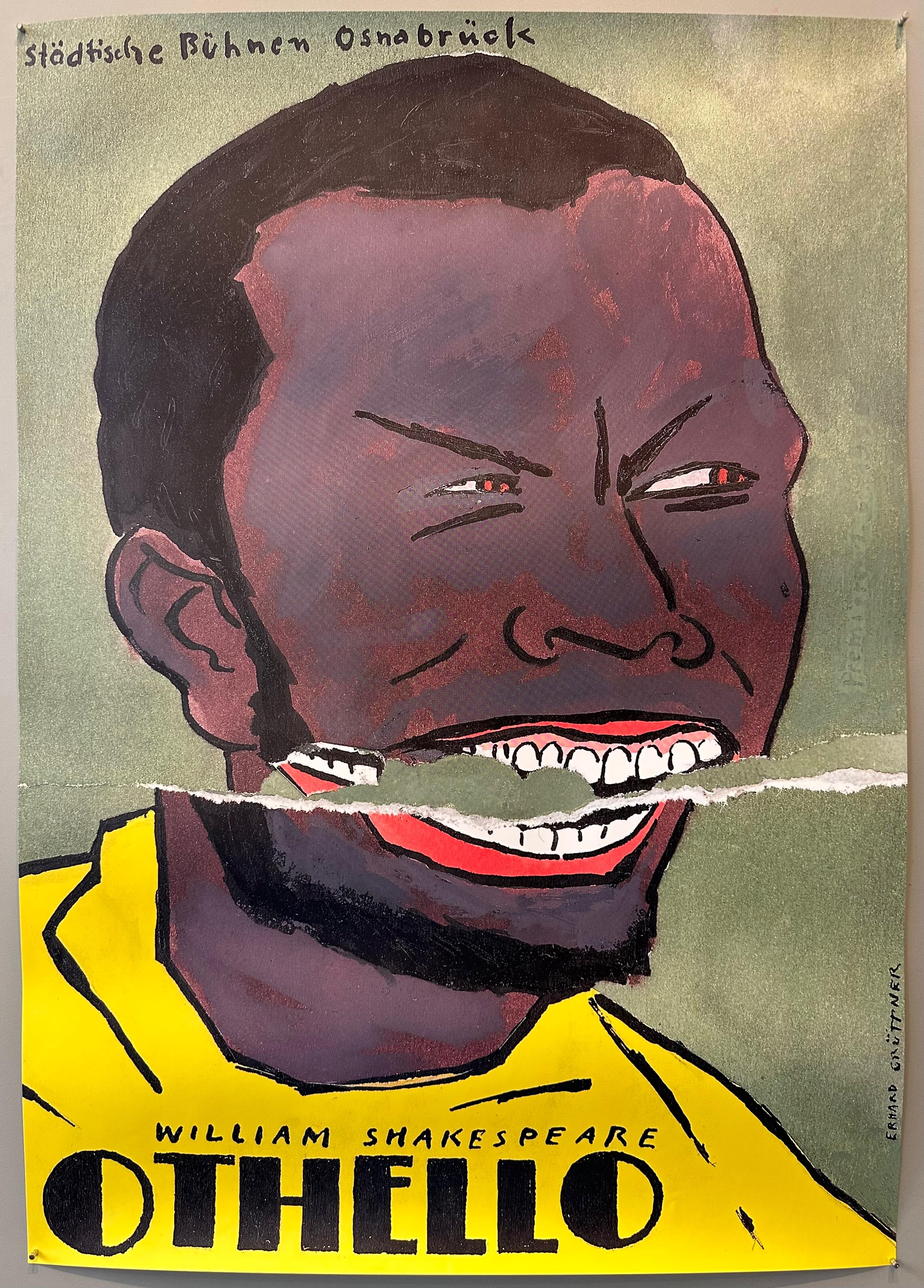 Städtische Bühnen Osnabrück Othello Poster