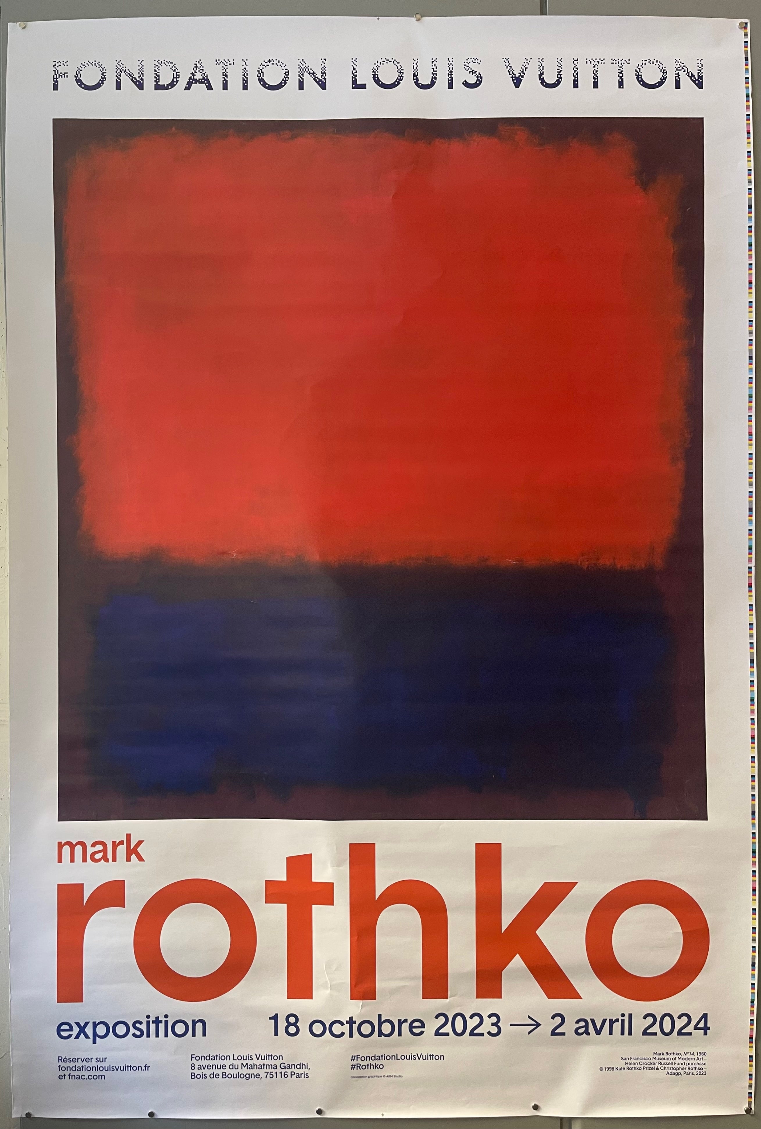 Mark Rothko Exposition Poster #01