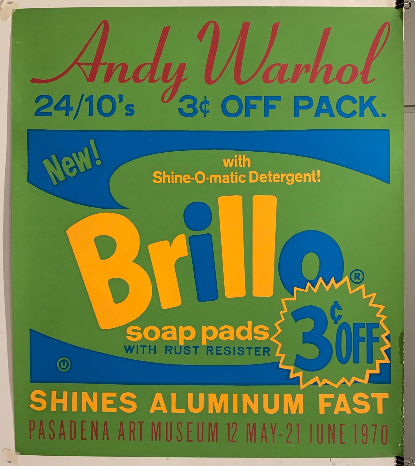 Andy Warhol Brillo Poster