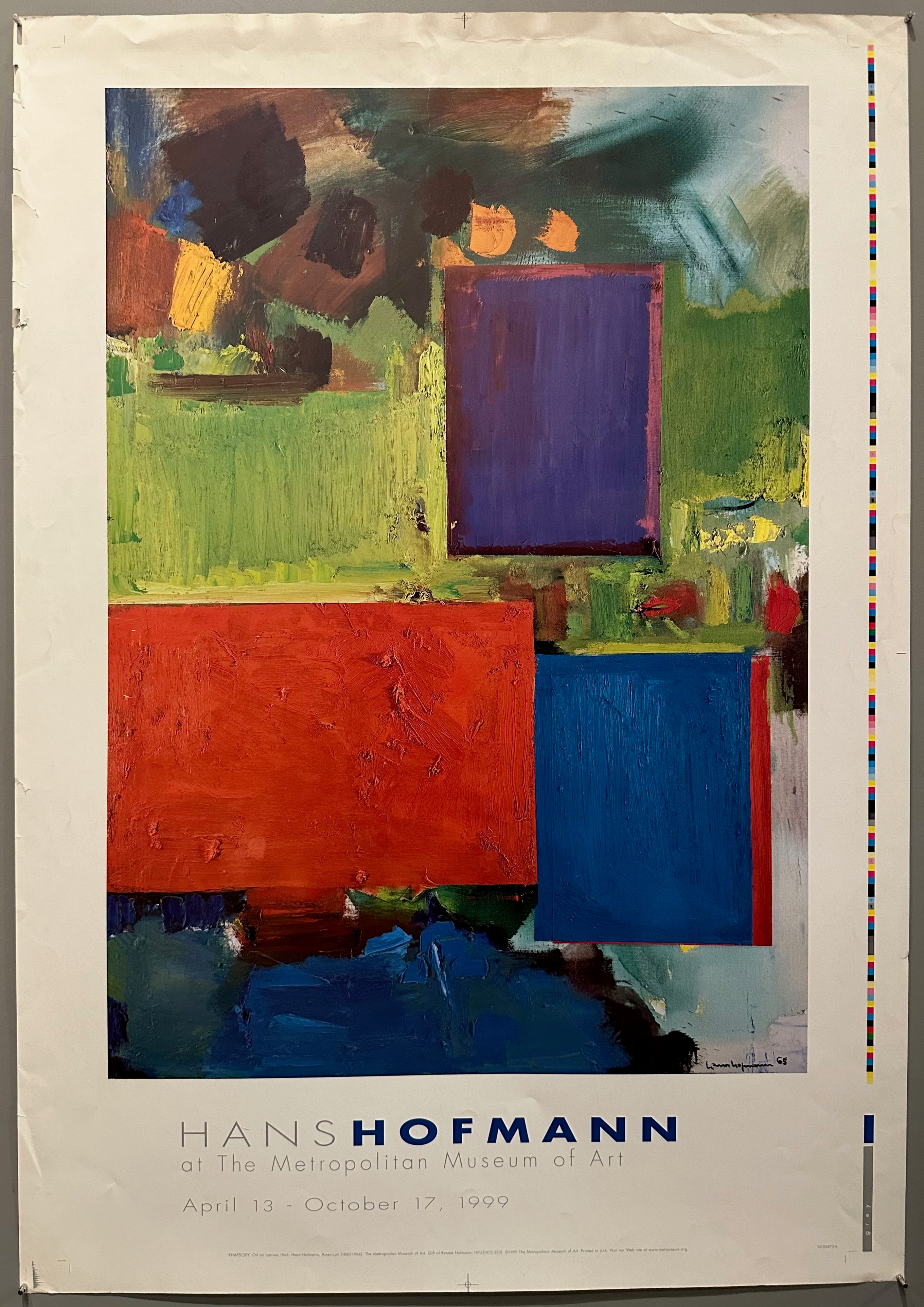 Hans Hofmann at the MET Poster