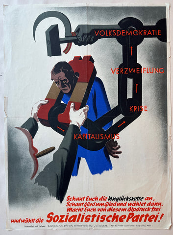 Link to  Sozialistische Partei! PosterAustria, c. 1930  Product