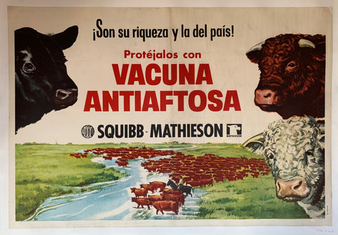 Link to  Vacuna Antiaftosa PSA PosterArgentina, c. 1950  Product