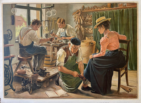 L'EXPRESS Le magazine アートポスター At the Cobbler's Print – Poster Museum