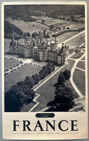 Link to  Châteaux De La Loire - Chambord PosterFrance c. 1955  Product