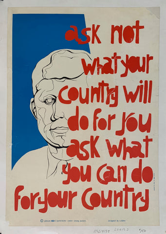 Link to Ask not what your country will do for you ask what you can do for your country1968 Product
