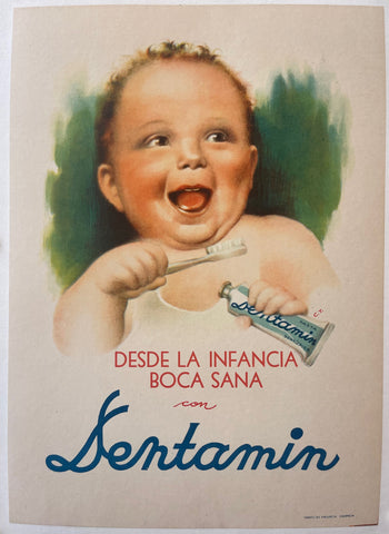 Link to  Dentamin PosterItaly, c. 1950s  Product
